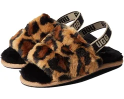 UGG Kids Fluff Yeah Slide Spotty (Toddler/Little Kid)