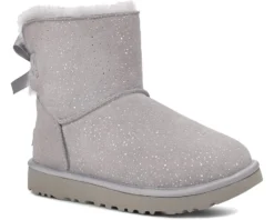 UGG Mini Bailey Bow Metallic Spots